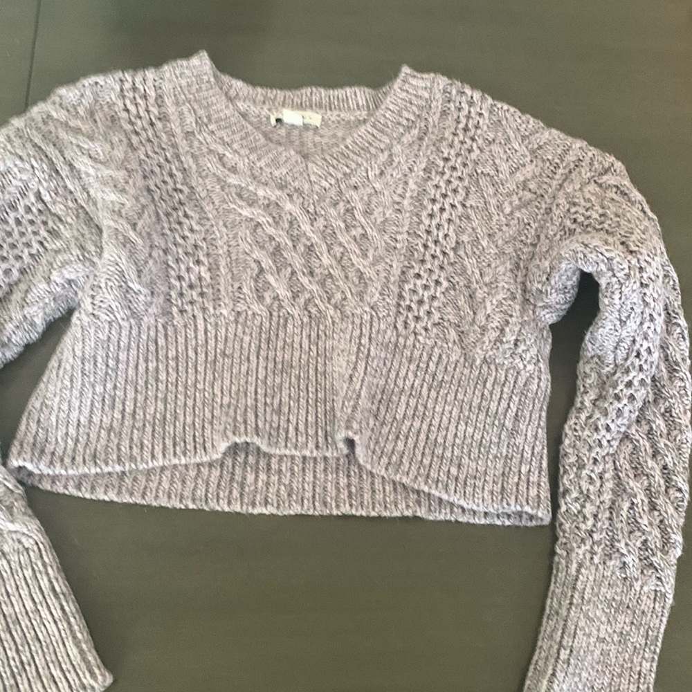 Cropped sweater